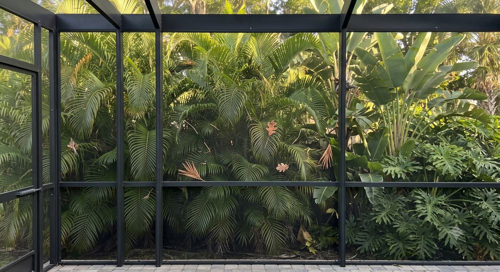 Why Florida pools have screen cages guide for Sarasota, FL